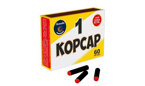  Петарды Корсар 1 в пленке  в Урени